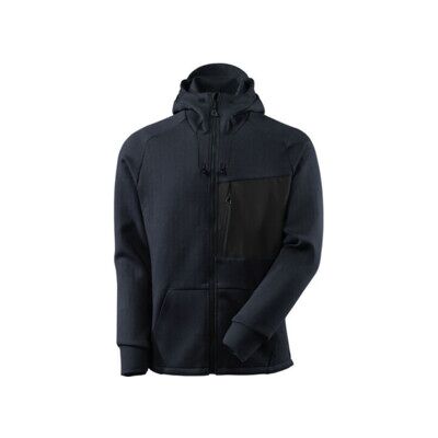 Mascot Sweat-shirt à capuche zippé Taille S, bleu marine foncé/noir (17384-319-01009-S) - Publicité Mascot Sweat-shirt à capuche zippé Taille S, bleu marine foncé/noir (17384-319-01009-S) - Publicité