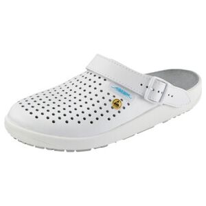 ABEBA Chaussures professionnelles, sabots blancs 5300, OB, Pointure UE: 40 (5300 GR.40) - Publicité ABEBA Chaussures professionnelles, sabots blancs 5300, OB, Pointure UE: 40 (5300 GR.40) - Publicité
