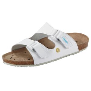 ABEBA Mules blanches 4080, OB, Pointure UE: 46 (4080 GR.46) - Publicité ABEBA Mules blanches 4080, OB, Pointure UE: 46 (4080 GR.46) - Publicité