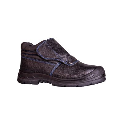 Hase Toledo S3 HRO Chaussure de soudeur haute en cuir de vachette Taille 43 (281000-43) - Publicité Hase Toledo S3 HRO Chaussure de soudeur haute en cuir de vachette Taille 43 (281000-43) - Publicité