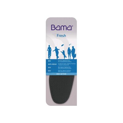 Semelle int. Deo Active T. 43 noir hygiénique Bama (1.01480.0004) - Publicité Semelle int. Deo Active T. 43 noir hygiénique Bama (1.01480.0004) - Publicité