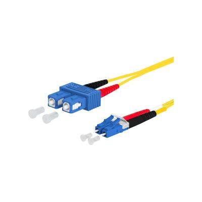 Câble réseau Metz Connect Modèle 151P1EOJO10E - OS2 1m Duplex LC/SC - Publicité Câble réseau Metz Connect Modèle 151P1EOJO10E - OS2 1m Duplex LC/SC - Publicité