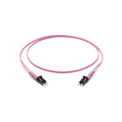 Corning - LC/LC Duplex OM4 - Violet - 3 m - Câble fibre - Publicité Corning - LC/LC Duplex OM4 - Violet - 3 m - Câble fibre - Publicité
