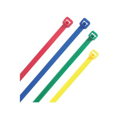 Heidemann Colliers de câble Assortiment coloré - 100 pièces - 300x4,8mm - Publicité Heidemann Colliers de câble Assortiment coloré - 100 pièces - 300x4,8mm - Publicité