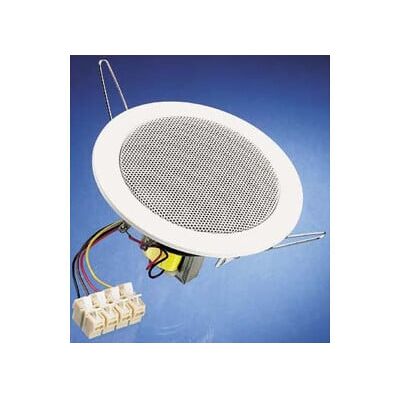 Visaton Haut-parleur encastrable plafond 10 cm RAL9010 DL 10 - 100V (50111) - Publicité Visaton Haut-parleur encastrable plafond 10 cm RAL9010 DL 10 - 100V (50111) - Publicité