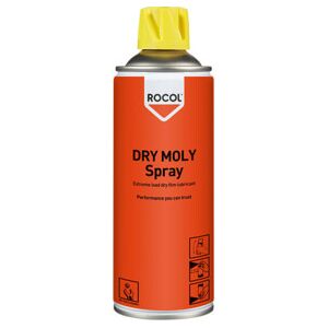 ROCOL Lubrifiant sec 400ml Dry Moly Spray (RS10025) - Publicité ROCOL Lubrifiant sec 400ml Dry Moly Spray (RS10025) - Publicité