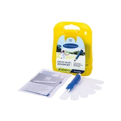 Gramm Medical Actiomedic® FIRST AID Trousse de premiers secours pour tiques (420.018.51001) - Publicité Gramm Medical Actiomedic® FIRST AID Trousse de premiers secours pour tiques (420.018.51001) - Publicité