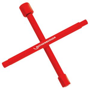 Clé cruciforme sanitaire 200 x 200 mm avec multifonction ROTHENBERGER (351044) - Publicité Clé cruciforme sanitaire 200 x 200 mm avec multifonction ROTHENBERGER (351044) - Publicité