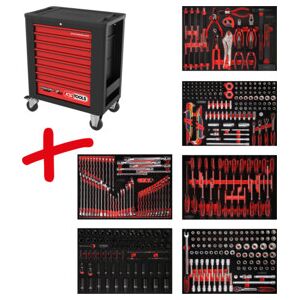 KS Tools, Chariot à outils + chariot de montage, 815.6423 - Publicité KS Tools, Chariot à outils + chariot de montage, 815.6423 - Publicité