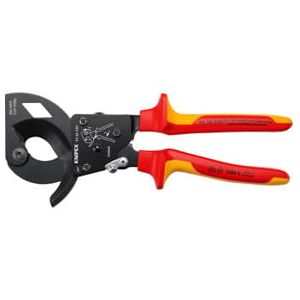 Coupe-câbles, à cliquet Knipex (95 36 250) - Publicité Coupe-câbles, à cliquet Knipex (95 36 250) - Publicité