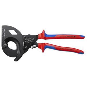 Coupe-câbles, à cliquet, pour câbles à blindage acier (câbles SWA) Knipex (95 32 315 A) - Publicité Coupe-câbles, à cliquet, pour câbles à blindage acier (câbles SWA) Knipex (95 32 315 A) - Publicité