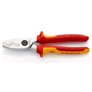 Coupe-câbles, à double tranchants Knipex (95 16 200) - Publicité Coupe-câbles, à double tranchants Knipex (95 16 200) - Publicité