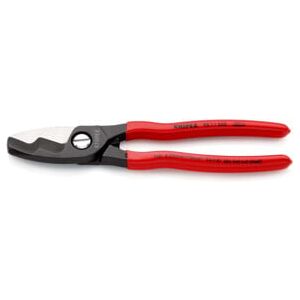 Coupe-câbles, à double tranchants Knipex (95 11 200) - Publicité Coupe-câbles, à double tranchants Knipex (95 11 200) - Publicité