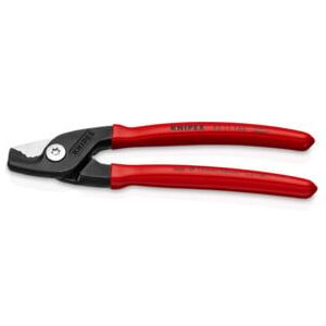 Coupe-câbles Knipex StepCut avec revêtement en plastique, bruni, 160 mm (95 11 160) - Publicité Coupe-câbles Knipex StepCut avec revêtement en plastique, bruni, 160 mm (95 11 160) - Publicité