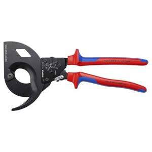 Coupe-câbles, (principe cliquet, 3 réglages) Knipex (95 32 320) - Publicité Coupe-câbles, (principe cliquet, 3 réglages) Knipex (95 32 320) - Publicité