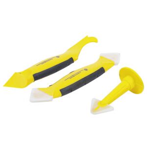 Décolleur de joint silicone et jeu de spatules 3 pièces BGS Do it yourself (85213) - Publicité Décolleur de joint silicone et jeu de spatules 3 pièces BGS Do it yourself (85213) - Publicité
