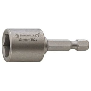 Clé à douille d'impact Stahlwille 28011008 Hexagone extérieur 1/4" - Publicité Clé à douille d'impact Stahlwille 28011008 Hexagone extérieur 1/4" - Publicité