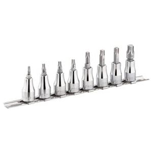 Facom Jeu de 8 douilles T20 → T55 - Torx - Publicité Facom Jeu de 8 douilles T20 → T55 - Torx - Publicité