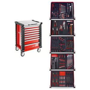 Facom Servante d’atelier 8-S, 15 modules en mousse, rouge (JETCMM175BNL) - Publicité Facom Servante d’atelier 8-S, 15 modules en mousse, rouge (JETCMM175BNL) - Publicité