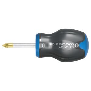 Tournevis Facom PROTWIST 1 x 35mm PZ1 - Lame courte Pozidriv - Publicité Tournevis Facom PROTWIST 1 x 35mm PZ1 - Lame courte Pozidriv - Publicité