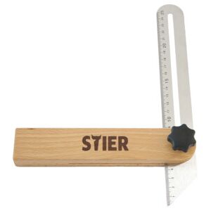 Fausse équerre de précision STIER, longueur 250 mm (904255) - Publicité Fausse équerre de précision STIER, longueur 250 mm (904255) - Publicité