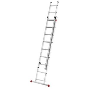 Hailo S80 ProfiStep duo, échelle coulissante en aluminium 2 parties, 2x9 barreaux (7209007) - Publicité Hailo S80 ProfiStep duo, échelle coulissante en aluminium 2 parties, 2x9 barreaux (7209007) - Publicité