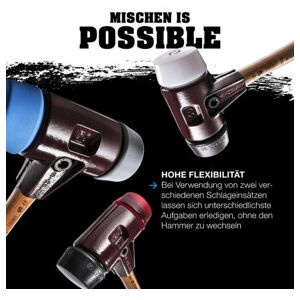 Halder Schonhammer Simplex 50mm TPE doux/Nylon (3018.050) - Publicité Halder Schonhammer Simplex 50mm TPE doux/Nylon (3018.050) - Publicité