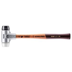 Halder Schonhammer Simplex alu 30 mm caoutchouc/superplastique (3127.030) - Publicité Halder Schonhammer Simplex alu 30 mm caoutchouc/superplastique (3127.030) - Publicité