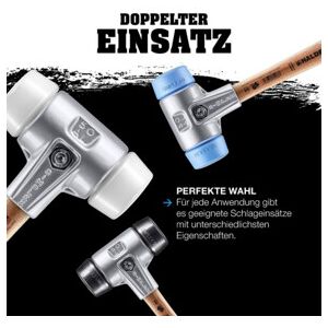 Halder Schonhammer SIMPLEX Nylon 30 mm alu (3108.030) - Publicité Halder Schonhammer SIMPLEX Nylon 30 mm alu (3108.030) - Publicité