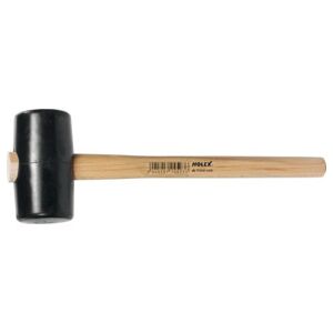 HOLEX Marteau - 8x260mm, Caoutchouc noir, Manche remplaçable - Marteau - Publicité HOLEX Marteau - 8x260mm, Caoutchouc noir, Manche remplaçable - Marteau - Publicité