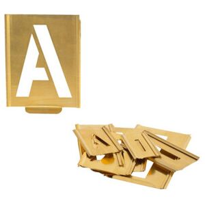 Jeu de gabarits de marquage 327 lettres A-Z hauteur de caractère 20mm feuille spéciale TURNUS ; KUKKO (327-020-B) - Publicité Jeu de gabarits de marquage 327 lettres A-Z hauteur de caractère 20mm feuille spéciale TURNUS ; KUKKO (327-020-B) - Publicité