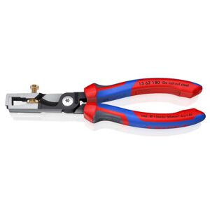 KNIPEX StriX®, Pince à dénuder à coupe-câbles Knipex (13 62 180) - Publicité KNIPEX StriX®, Pince à dénuder à coupe-câbles Knipex (13 62 180) - Publicité