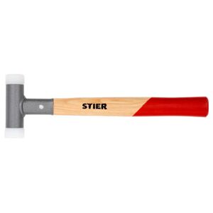 Maillet à frappe amortie STIER avec manche en hickory, UPE/nylon (65D/70D), Ø 30 mm, anti-rebond (905530) - Publicité Maillet à frappe amortie STIER avec manche en hickory, UPE/nylon (65D/70D), Ø 30 mm, anti-rebond (905530) - Publicité