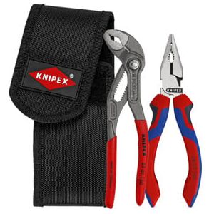 Mini-jeux de pinces, en pochette de ceinture à outils Knipex (00 20 72 V06) - Publicité Mini-jeux de pinces, en pochette de ceinture à outils Knipex (00 20 72 V06) - Publicité