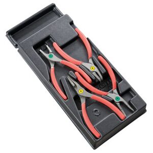 Module plastique Facom - Pince pour circlips, mâchoires droites et courbes 4 pcs. (MOD.PC) - Publicité Module plastique Facom - Pince pour circlips, mâchoires droites et courbes 4 pcs. (MOD.PC) - Publicité