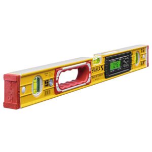 Niveau à bulle électronique Stabila TECH 196 IP 65 61 cm avec 2 affichages numériques et sacoche (17670) - Publicité Niveau à bulle électronique Stabila TECH 196 IP 65 61 cm avec 2 affichages numériques et sacoche (17670) - Publicité