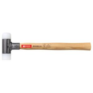 PB Swiss Tools Maillet anti-rebond avec embouts en nylon Manche en Hickory,⌀ tête du maillet: 35 mm (3004) - Publicité PB Swiss Tools Maillet anti-rebond avec embouts en nylon Manche en Hickory,⌀ tête du maillet: 35 mm (3004) - Publicité