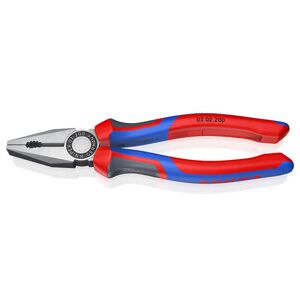 Pince universelle L. 200 mm poli gaines muticomposant KNIPEX (03 02 200) - Publicité Pince universelle L. 200 mm poli gaines muticomposant KNIPEX (03 02 200) - Publicité