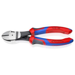 Pinces coupantes de côté à forte démultiplication Knipex (74 02 180) - Publicité Pinces coupantes de côté à forte démultiplication Knipex (74 02 180) - Publicité