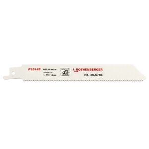 ROTHENBERGER Lames de scie Tiger 5 pcs R1514S (86.5786) - Publicité ROTHENBERGER Lames de scie Tiger 5 pcs R1514S (86.5786) - Publicité