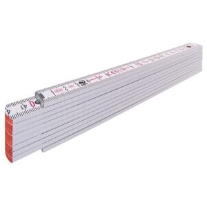 STABILA règle pliante en bois type 1707 2 m blanche, échelle métrique (01334) - Publicité STABILA règle pliante en bois type 1707 2 m blanche, échelle métrique (01334) - Publicité