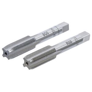 Tarauds et filières pré-taraud et filière M12 x 1,0 2 pièces Kraftmann ; BGS technic (1900-M12X1.0-B) - Publicité Tarauds et filières pré-taraud et filière M12 x 1,0 2 pièces Kraftmann ; BGS technic (1900-M12X1.0-B) - Publicité