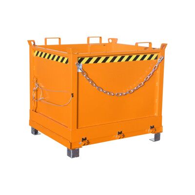 Conteneur de stockage Bauer FB 1000 - Acier robuste, Orange - Publicité Conteneur de stockage Bauer FB 1000 - Acier robuste, Orange - Publicité