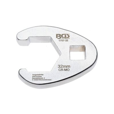 BGS technic BGS Clé à fourche à carré creux 12,5 mm (1/2 - Publicité BGS technic BGS Clé à fourche à carré creux 12,5 mm (1/2 - Publicité