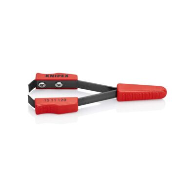 Brucelle à décaper le vernis L. totale 120 mm valeurs de dénudage 0,6 mm² KNIPEX (15 11 120) - Publicité Brucelle à décaper le vernis L. totale 120 mm valeurs de dénudage 0,6 mm² KNIPEX (15 11 120) - Publicité