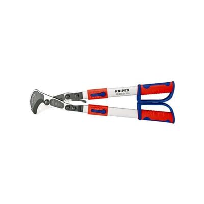 Coupe-câbles, à cliquet, avec bras télescopiques Knipex (95 32 038) - Publicité Coupe-câbles, à cliquet, avec bras télescopiques Knipex (95 32 038) - Publicité