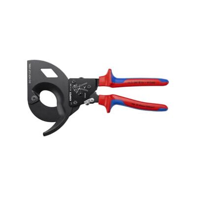 Coupe-câbles, à cliquet Knipex (95 31 280) - Publicité Coupe-câbles, à cliquet Knipex (95 31 280) - Publicité
