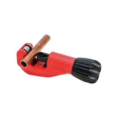 Coupe-tubes Tube Cutter L.195mm p. tuyaux 1/4-1 3/8 po. plage de travail 6-35mm ; ROTHENBERGER (70027) - Publicité Coupe-tubes Tube Cutter L.195mm p. tuyaux 1/4-1 3/8 po. plage de travail 6-35mm ; ROTHENBERGER (70027) - Publicité