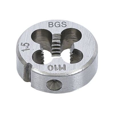 Filières M10 x 1,5 x 25 mm BGS ; BGS technic (1900-M10X1.5-S) - Publicité Filières M10 x 1,5 x 25 mm BGS ; BGS technic (1900-M10X1.5-S) - Publicité