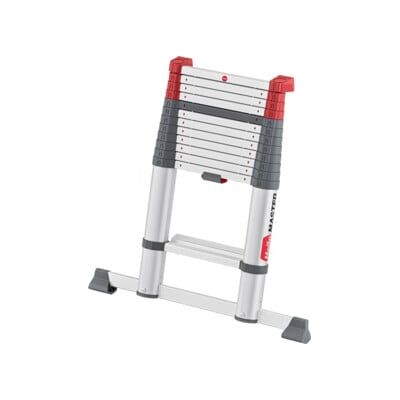 Hailo Échelle télescopique en aluminium Master T100 FlexLine 13 marches (7114131) - Publicité Hailo Échelle télescopique en aluminium Master T100 FlexLine 13 marches (7114131) - Publicité
